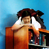 sinensis: Senor Chang, lurking on top of the bookcase. (chang)