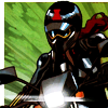 araneidal: (⧗ action; motorcycle)