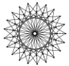 microraptor_glider: A collection of nodes and edges arranged into concentric circles (graph)