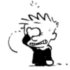 kaffy_r: Calvin face palms (Calvin face palm)