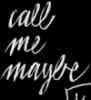 crazapplejuice: (lyrics: call me maybe)