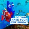 kayloulee: Do you have your exit buddy? - Dory and Marlin (Do you have your exit buddy?)