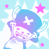 naye: tiny raindeer in a hat making happy arms and grinning (yay!)
