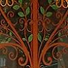 facetofcathy: A colourfull wrought iron door (Underwrought)