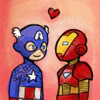 ladygrendel: (steve/tony)