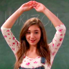 sarajayechan: Riley Matthews raising her arms over her head, to form a "sun" ([GMW] Riley)