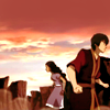 honorbends: +katara (surrounded.)