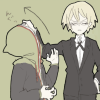 luckybreaks: This isn't really news... (BYAKUYA ► he's being mean again.)