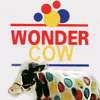 ziparumpazoo: White cow with red, blue, and yellow polka dots (GeneTheWonderCow)