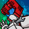 dogstar: First Aid - a white and red robot (first aid)