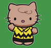 readinggeek451: Charlie Brown as a Hello Kitty (Charlie Brown)