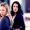 ct: JJ and Emily standing next to each other (CM: jj/emily)
