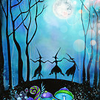 randombastary: (Wiccan Art Three Witches Dancing)