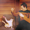 oftheuniverse: (Star Trek ♥ Data playing with Spot)
