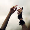 recessional: two hands reaching towards the sky (personal; reaching for who knows what)