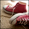 princess: pink chuck taylor sneakers (chuck taylor)