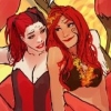 toxicodendron_isley: (Ivy and Harley sitting in a tree)