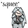 megpie71: Simplified Bishie Sephiroth says "Squee!" (Squee2)