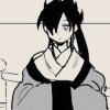 dishevelment: (hands in sleeves)