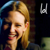 elfin: image: olivia laughing; text: lol (fringe.olivia lol)