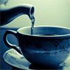 redsnake05: Blue cup and teapot (General: Tea)