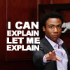 automaticdoor: an image of troy barnes from the tv show community with the text 'i can explain, let me explain' in all caps (troy i can explain)