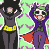 prehistoricdanc: Joker/Batman carmel dansu (Caramel dansu)