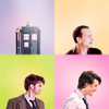 teeye: Tardis and Nine, Ten, Eleven (Tardis and Nine)