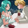 haruka: (haruka-michiru dinner)