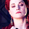 shoppingtrip: cordelia looking disdainful (lady vorkosigan actually)