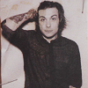 greedy_dancer: Frank Iero in black and white (MCR Frank b&w)