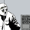 exceptfebruary: calendar man calmly if curiously leans on the glass of his cell (Holiday Killer Sentenced to Die)