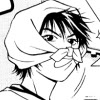 qem_chibati: Manga character in desguise with a hankerchief over his head - - I'll Generation Basket 7 (Under cover)