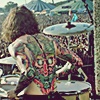 chaosmanor: image of Andy Hurley playing drums (andy drums)